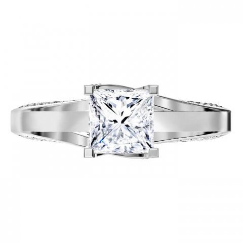 white gold 14k special ring