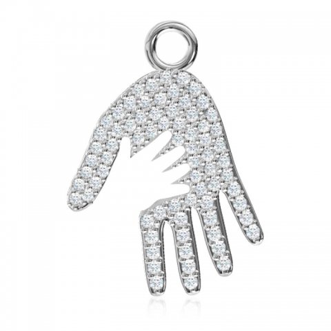 Diamond pendant for woman