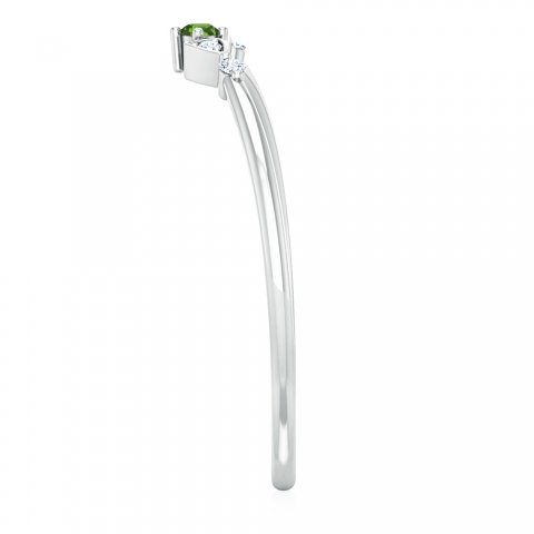 Delicate diamond ring image 2