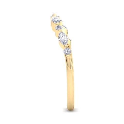 Delicate diamond ring image 4